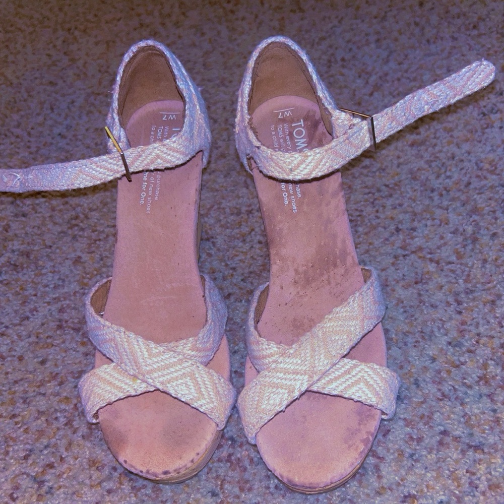 ‘TOM’s’ wedge shoes